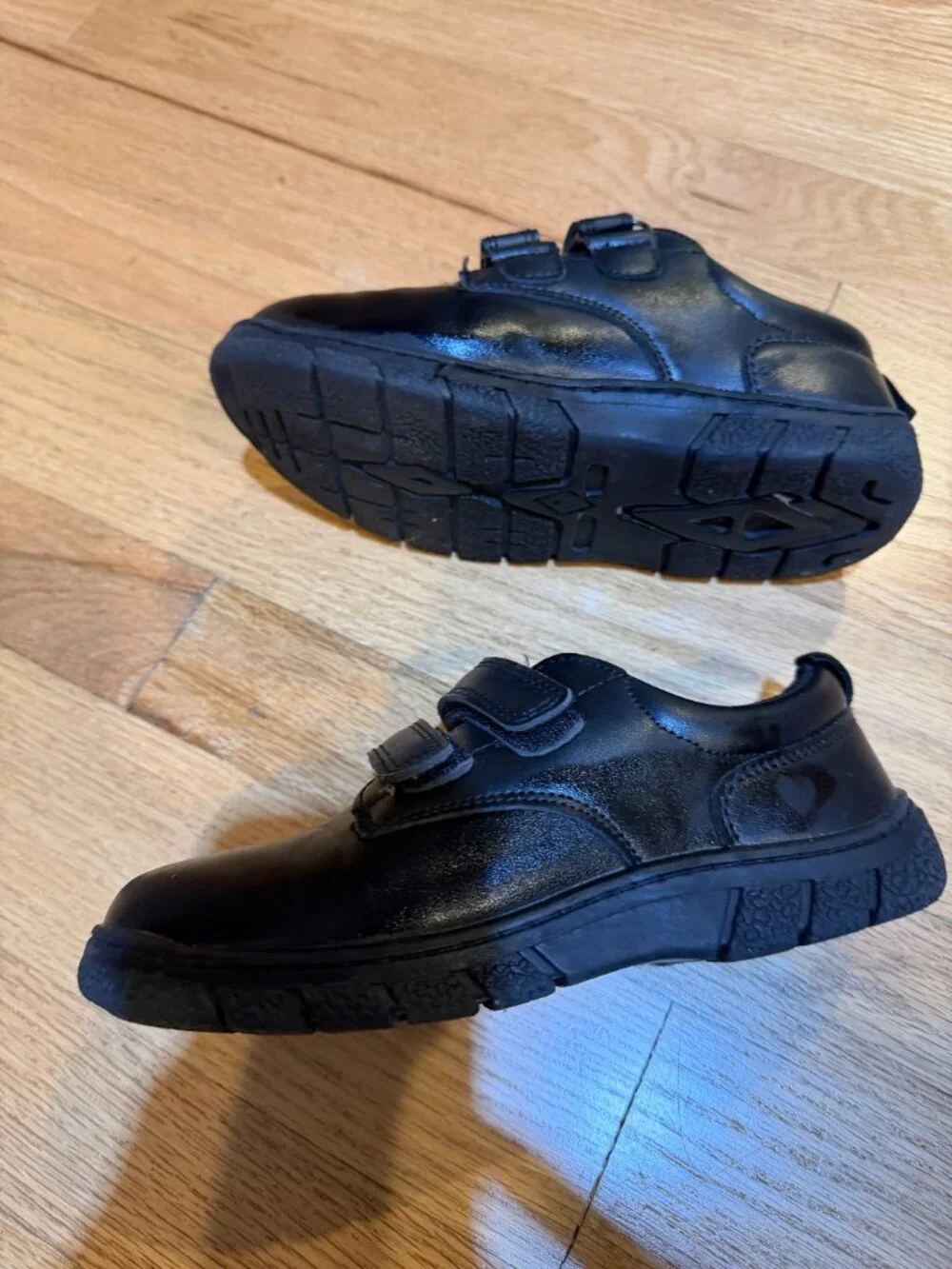 Boy School Uniform shoes, US size 2